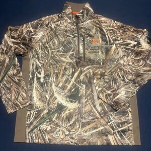 Under Armour Camo print Quarter-Zip Pullover